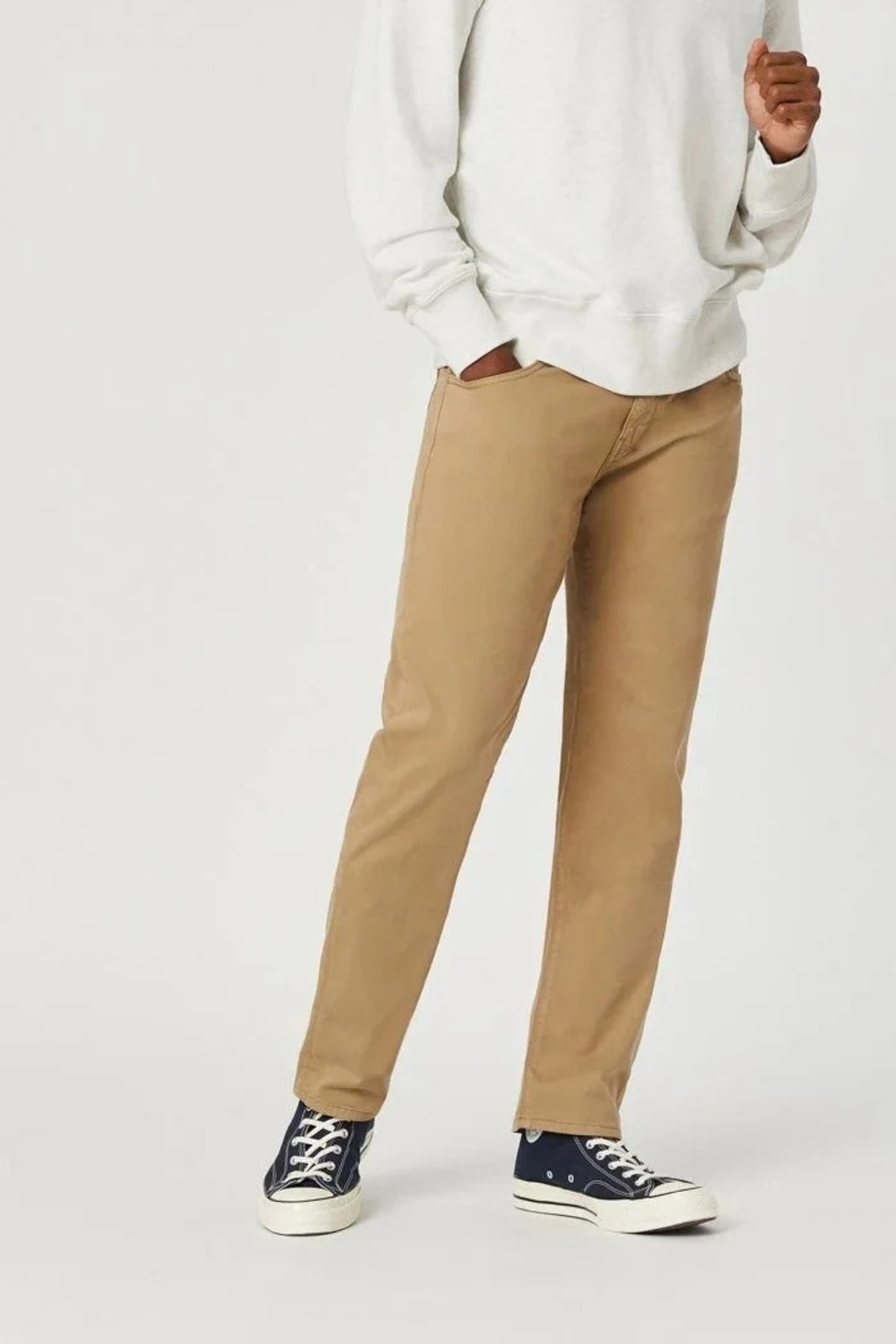 Mavi Khaki Twill Zach Straight Leg Pants/61202